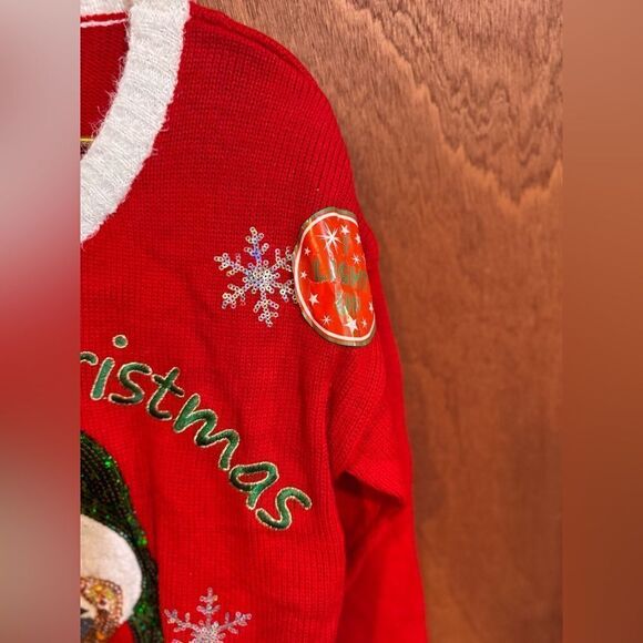 Francesca’s Cat Christmas Sweater Size M - Picture 9 of 9